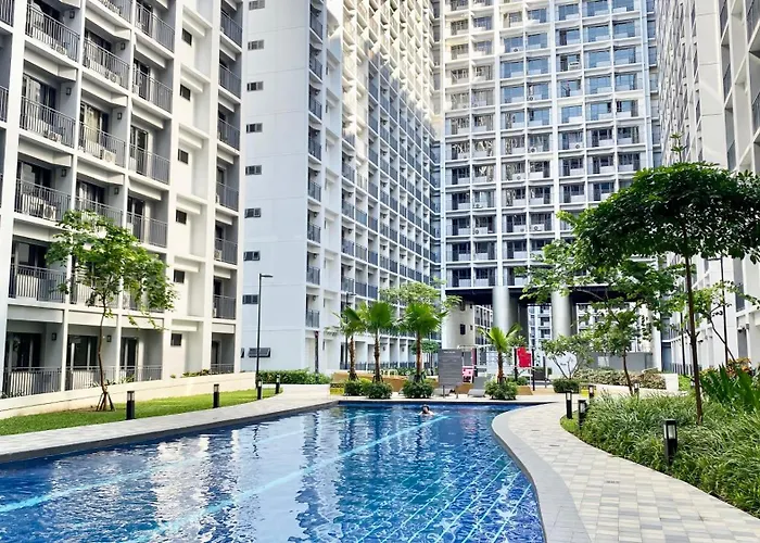Claysky Staycation At Shore 2 Residences Tower 2 Near Mall Of Asia- Set Up In Amenity And Pool Level With Netflix, Hbo Max & Youtube Premium 4*