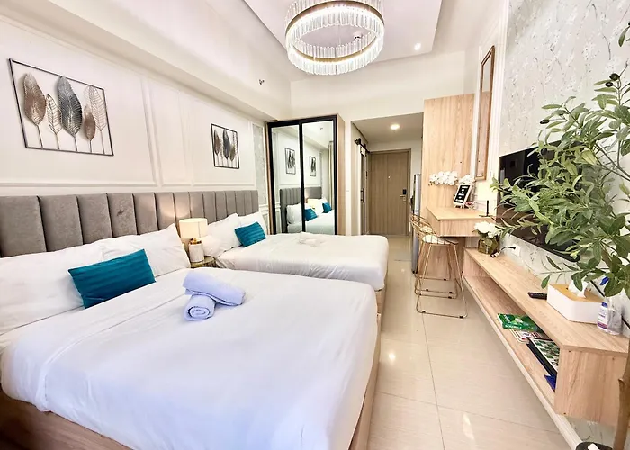 Aparthotel Claysky Staycation At Shore 2 Residences Tower 2 Near Mall Of Asia- Set Up In Amenity And Pool Level With Netflix, Hbo Max & Youtube Premium Manila